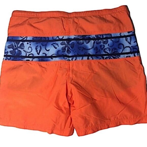 Nautica Men's Size XL Swim Trunks Shorts Floral Beach Colorblock Classic - Picture 5 of 5